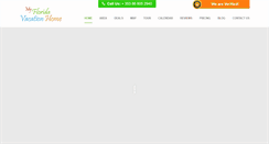 Desktop Screenshot of myfloridavacationhome.com